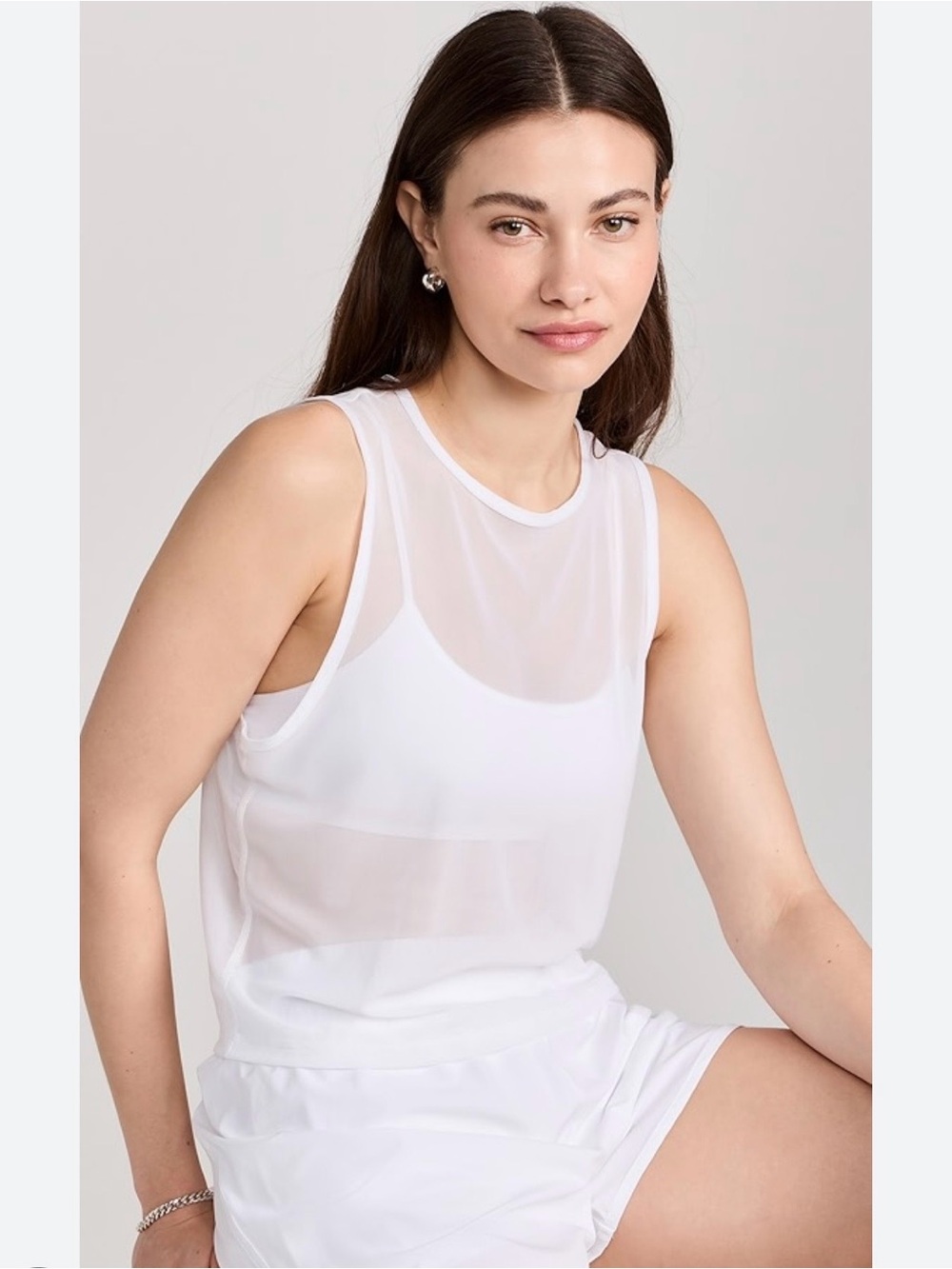 Beyond Yoga Show Off Mesh Tank
